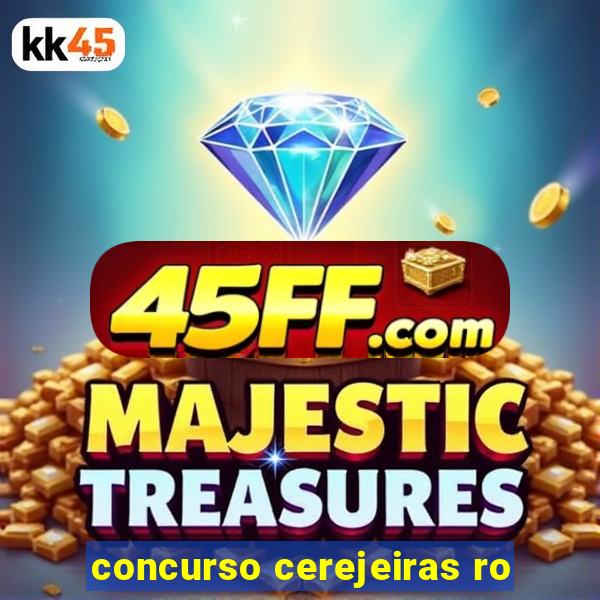 concurso cerejeiras ro